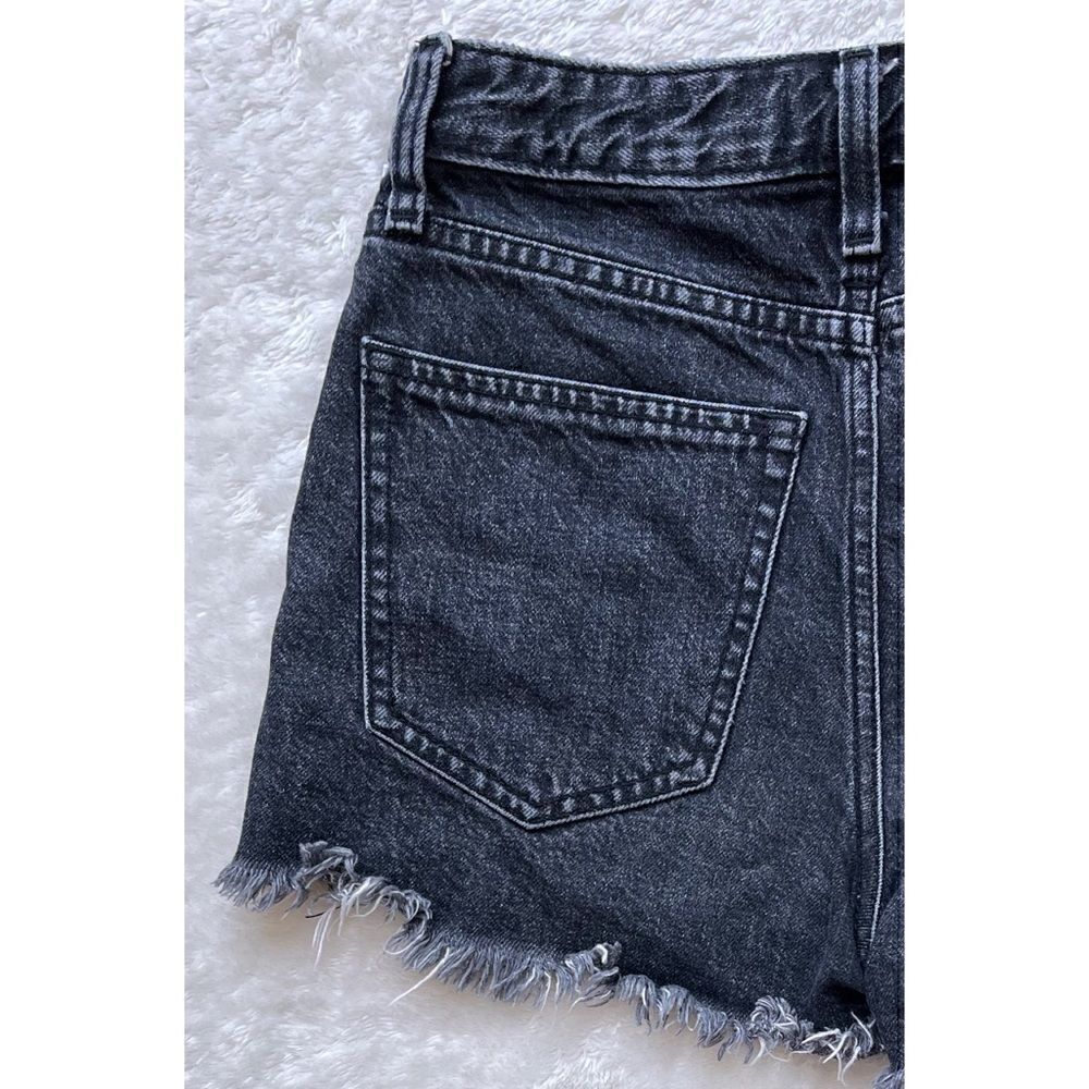 Abercrombie & Fitch Annie High Rise Shorts with Black & White Racer Stripes, 24 - Picture 13 of 16